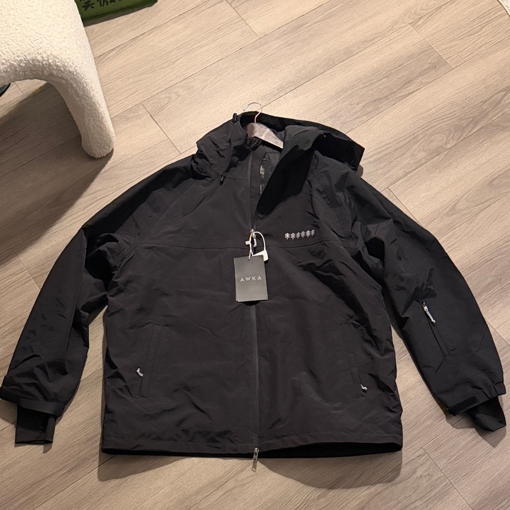 Black Ski Jacket for men